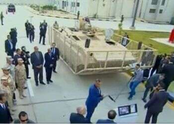 הצבא המצרי מביט קדימה ומשיק משוריין חדש ומשוכלל