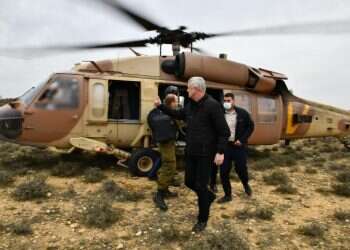 בני גנץ. צילום: אריאל חרמוני / משרד הביטחון מטרת הנסיעה של גנץ לארה"ב: תקיפת הגרעין האיראני