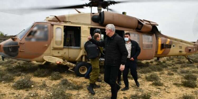 בני גנץ. צילום: אריאל חרמוני / משרד הביטחון מטרת הנסיעה של גנץ לארה"ב: תקיפת הגרעין האיראני