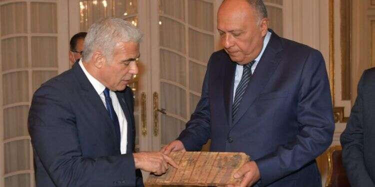 95 פריטים ארכיאולוגיים גנובים הועברו למצרים