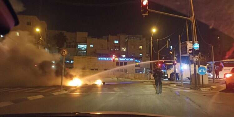 מחאות אהוביה סנדק בירושלים, דצמבר 2021 מחאת סנדק: שוב נרשמת אלימות משטרתית כנגד המפגינים