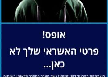 עשרות אלפי הודעות "פישינג" נשלחו לחיילי צה"ל – רבים נפלו בפח