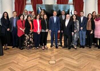 משלחת שגרירי או"ם מרחבי העולם הגיעה לביקור בישראל