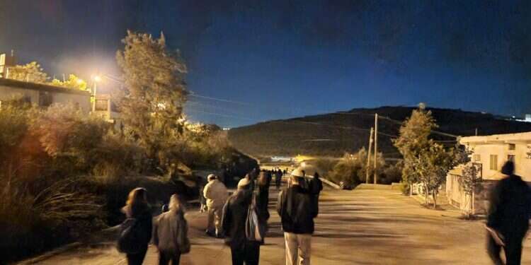 ההרס בחומש: מלווה מלכה המוני נערך בסמוך ליישוב