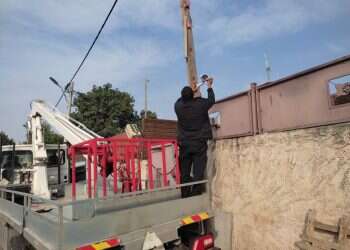 המשטרה הסירה עשרות מצלמות שהציבו עבריינים ברחבי לוד