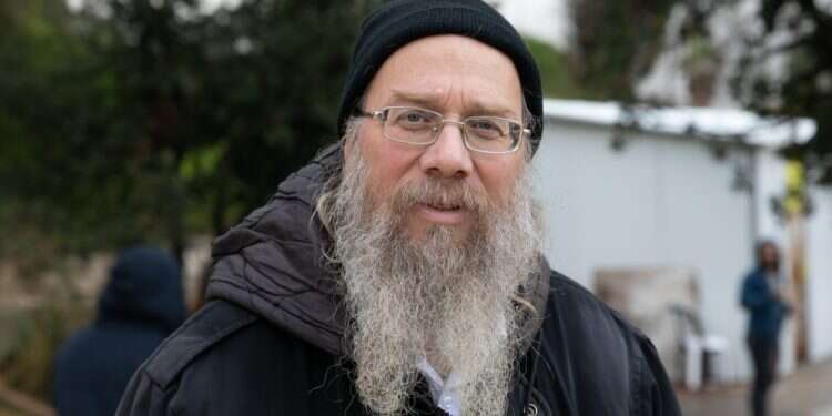 ראש ישיבת חומש הרב אלישמע כהן. צילום: יוסי אלוני "פרס לרוצחים": ראש ישיבת חומש נעצר בחשד להפרת חוק ההתנתקות