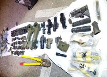 רמלה: הקמב"ץ חשד, ביצע מרדף ותפס את כלי הנשק הגנובים