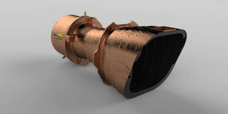 תמונה של הטלסקופ. קרדיט תמונה: אלביט פורצים את החלל: מכון ויצמן מתחדש בטלסקופ פורץ גבולות