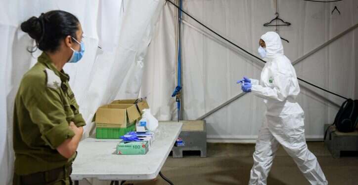 הקורונה יוצאת לקצונה: חשד להתפרצות בגדוד גפן