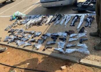 53 אמצעי לחימה בתא המטען: סוכלה הברחת נשק גדולה