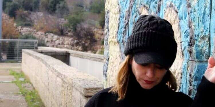 צילום מסך מתוך הקליפ על רקע סערת חיים ולדר: שיר חדש לריקה רזאל