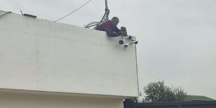 העבריינים בלוד מורידים את מצלמות האבטחה במקום המשטרה