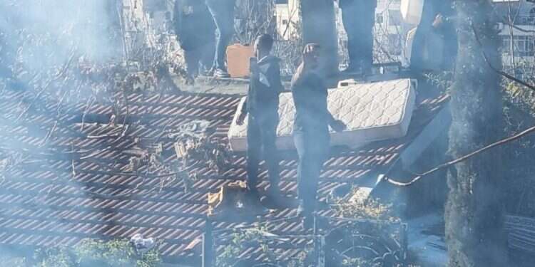 צעירים ערבים התפרעו, המבנה בשייח' ג'ראח לא פונה