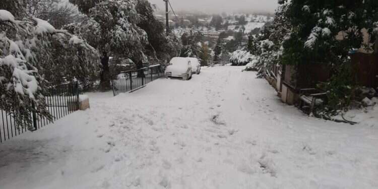 בוקר לבן: השלג נערם בירושלים, גוש עציון ובנימין