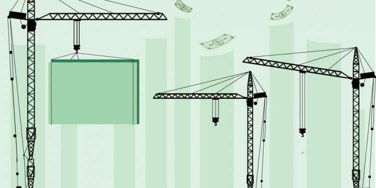 בניה מנופים דירה בניין כסף משכנתא