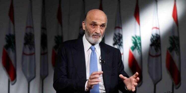 סמיר ג'עג'ע, נובמבר 2021. צילום: רויטרס על אף הכחשות חיזבאללה, לכולם ברור כי הוא מעורב בירי