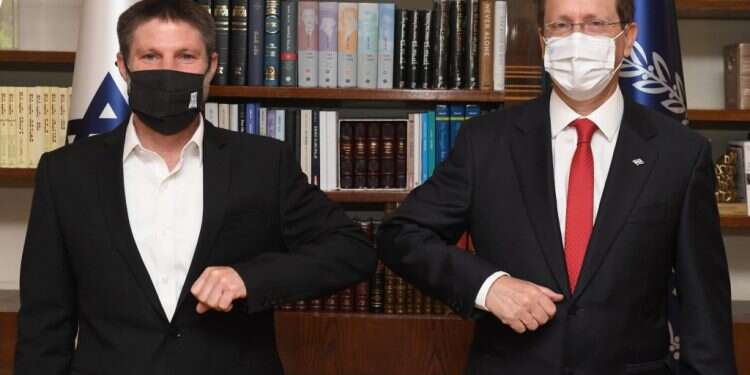 הנשיא הרצוג וח הנשיא הרצוג גינה את הציוץ של ארגון יהודי בריטניה נגד ח"כ סמוטריץ'