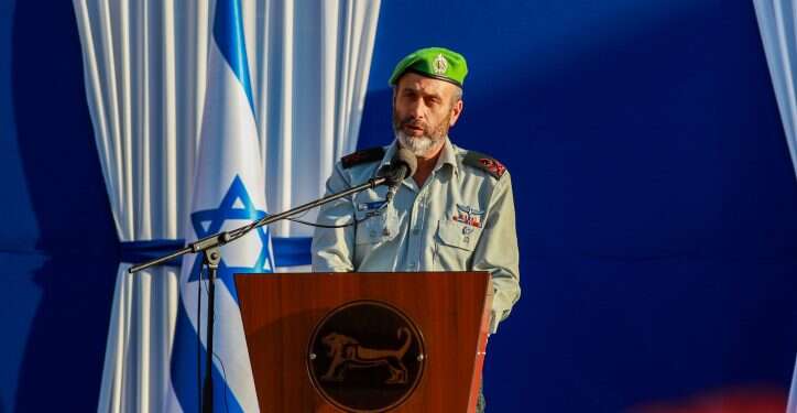 אלוף פיקוד המרכז יהודה פוקס. צילום: פלאש 90 "אירוע קשה": אלוף פיקוד המרכז מגיב לתחקיר מותו של הפלסטיני בן 80