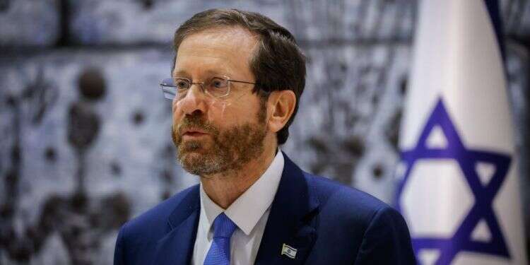 הנשיא יצחק הרצוג. צילום: אוליבייה פיטוסי פלאש90 יצחק הרצוג, הנשיא של כולם