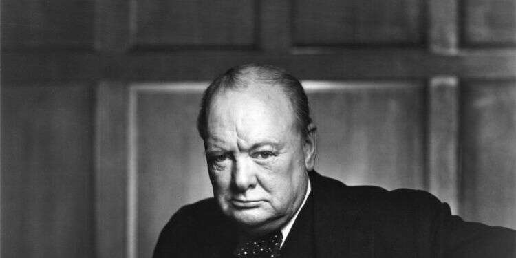 צ'רצ'יל. צילום: יוסף קארש באדיבות ארכיון ספריית קנדה