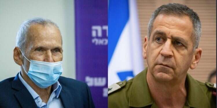 הרמטכ ההערה שדלפה מהקבינט הכעיסה את מערכת הביטחון