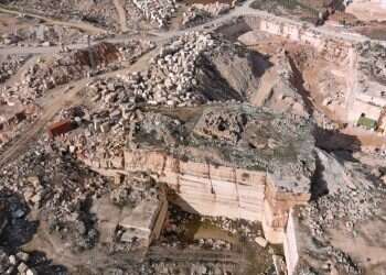 שוב הרס עתיקות: מחצבה פלסטינית הרסה ממצאים מבית ראשון