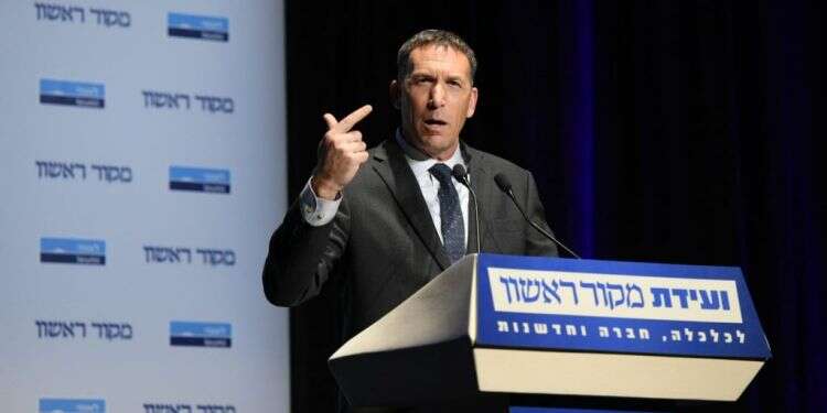 שר הדתות מתן כהנא בוועידת מקור ראשון. צילום: שריה דיאמנט מתן כהנא: "כמה ארגונים סימנו אותי ומוציאים שקרים מתועבים על חוק הגיור"