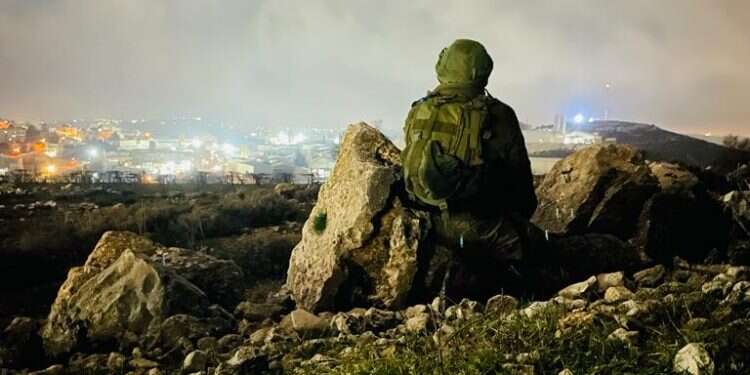 שעות בקור מקפיא. מארב בגוש עציון. צילום: יהודה יפרח