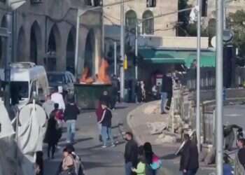 מהומות בשער שכם: 4 שוטרים נפצעו, 20 חשודים נעצרו