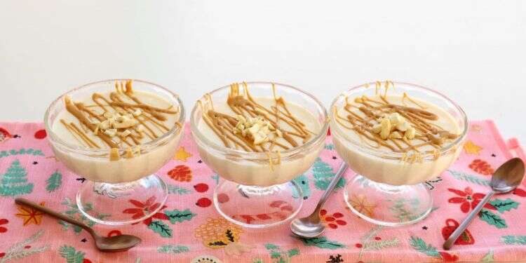 פנקוטה חמאת בוטנים. צילום: אפרת ליכטנשטט צילום: אפרת ליכטנשטט