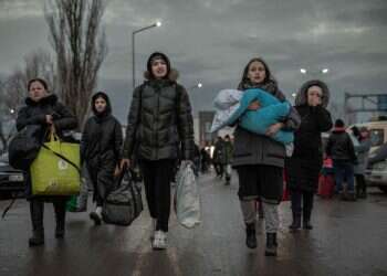 המסע אל לב אירופה. צילום: אבישג שאר ישוב עבור הקרן לידידות מבעד לעדשת המצלמה: מסע פליטי אוקראינה מהגבולות ללב אירופה