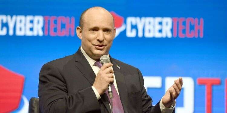 בנט בכנס הסייבר. צילום: חיים צח, לע בנט על המצב באוקראינה: "יכול להיות הרבה יותר גרוע"