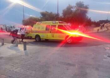 שני פצועים בינוני בפיגוע בשער הכותנה בעיר העתיקה בירושלים