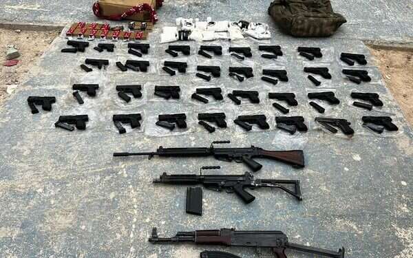 הברחת נשק וסמים בשווי מיליונים סוכלה בערבה