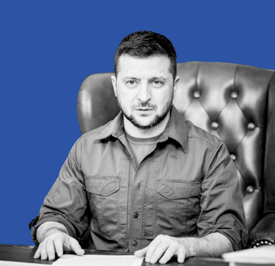 נשיא אוקראינה: מנהיג אמיץ, היסטוריון בגרוש