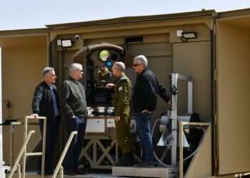 מערכת הלייזר החדשה. צילום: משרד הביטחון מערכת הלייזר נחשפת: כך ייראה מערך ההגנה האווירית של ישראל