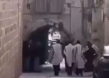 כתב אישום נגד הערבי שתקף חרדים בעיר העתיקה בירושלים