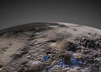 הגופים הענקיים שצולמו בפלוטו: "הרי געש יורקי קרח"