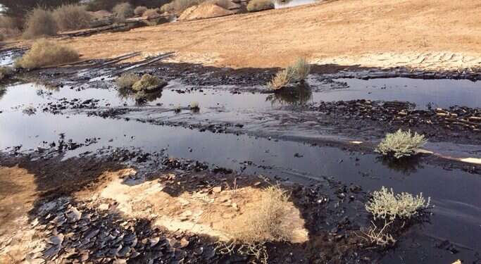 זיהום הנפט בערבה: קצא"א תשלם 1.6 מיליון ש"ח