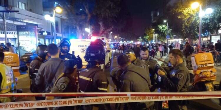 זירת הפיגוע בתל אביב לפני כשלושה שבועות. צילום: שילה פריד פיגוע ירי בתל-אביב: השתלשלות האירועים