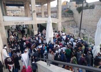 אחרי התפרעויות: שיא בעליית יהודים להר הבית