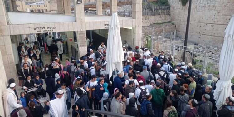 אחרי התפרעויות: שיא בעליית יהודים להר הבית