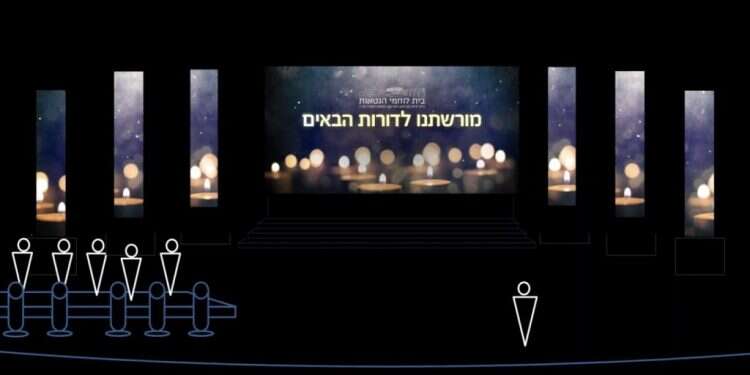 עצרת נעילת יום השואה בקיבוץ לוחמי הגטאות שידור חי: עצרת הנעילה של יום השואה בבית לוחמי הגטאות