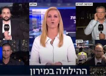 ההדלקה במירון: תיאוריות קונספירציה בשידור חי