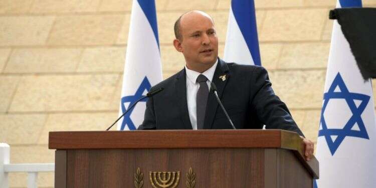 ראש הממשלה, נפתלי בנט. צילום: חיים צח /לע נפתלי בנט: "האחדות היא יסוד העוצמה שלנו"