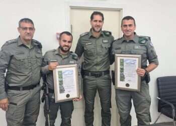 גל הטרור: תעודות הוקרה ללוחמי מג"ב שנטרלו מחבלים