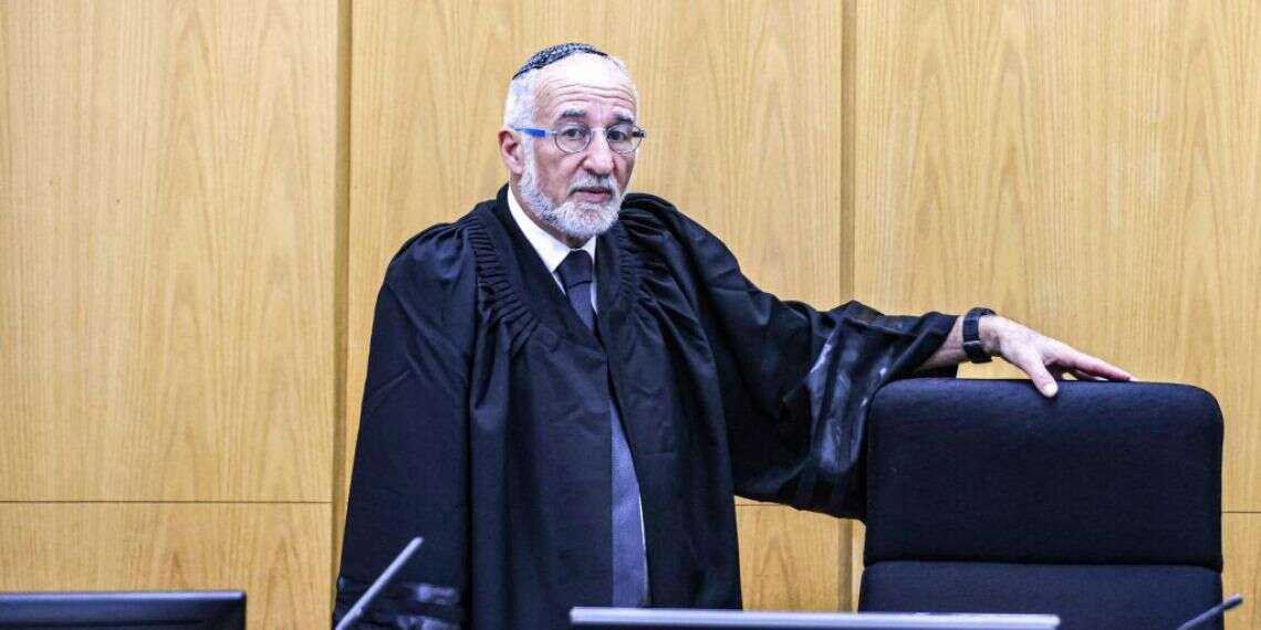 השופט אשר קולה. צילום: דוד כהן, ג'יני