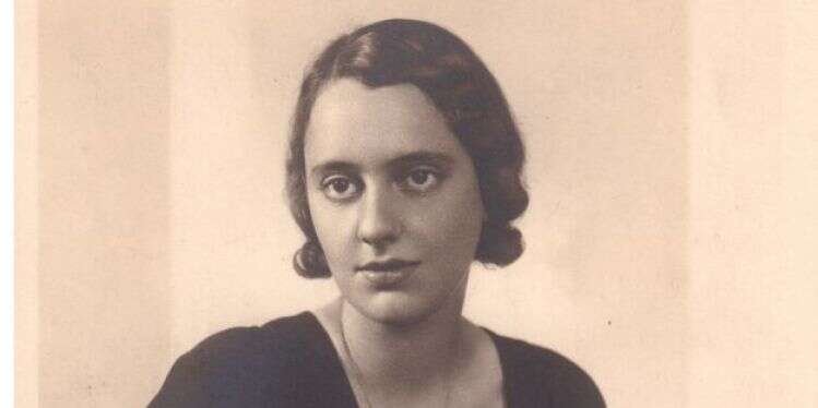 קטעים ביומן חושפים נאיביות ילדית שהייתה בה. לאה גולדברג. צילום: באדיבות מכון גנזים – אגודת הסופרים