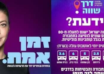 השרה מיכאלי תשיב לוועדת הבחירות: האם השתמשה בקמפיין משרד התחבורה?