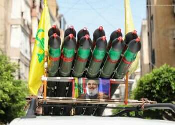 אמצעי לחימה של חזבאללה. צילום: AFP